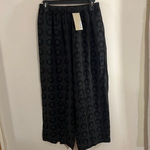 Cut-loose twist wide leg pant NWT